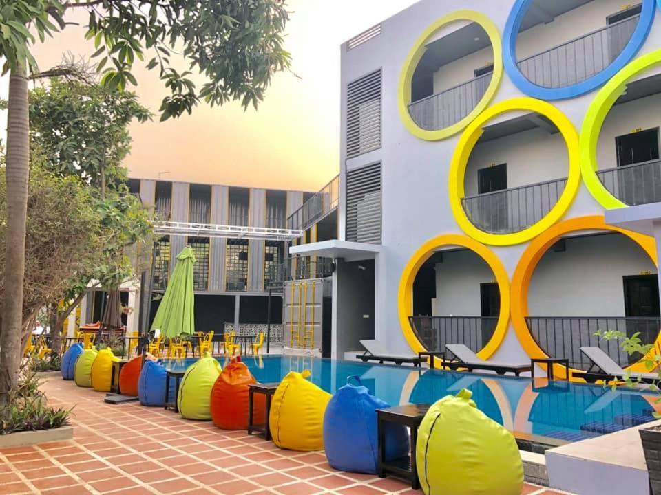The Flex Hostel Siem Reap Exterior foto